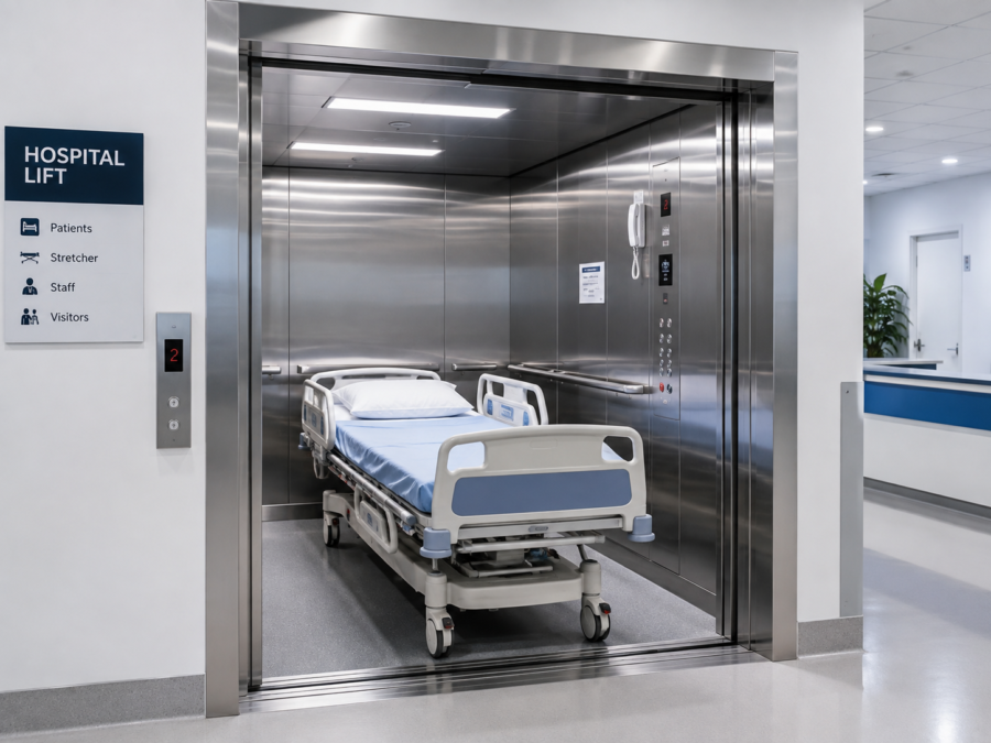 Hospital / Bed Lift - Scandex Smart Elevators