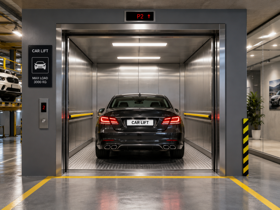 Car / Automobile Lift - Scandex Smart Elevators